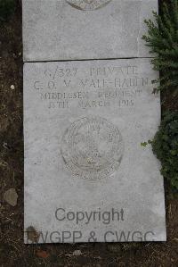 Wimereux Communal Cemetery - Vale-Haden, Cyril Offen Vernon