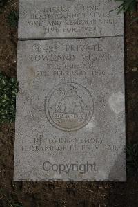 Wimereux Communal Cemetery - Vigar, Rowland