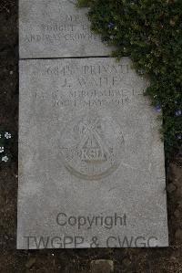 Wimereux Communal Cemetery - Waite, J