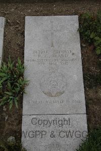 Wimereux Communal Cemetery - Ward, Percy Charles