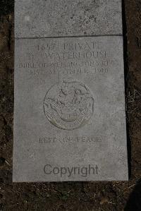 Wimereux Communal Cemetery - Waterhouse, Daniel