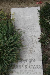 Wimereux Communal Cemetery - Watson, William George