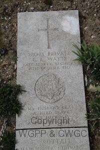Wimereux Communal Cemetery - Watts, Cecil Richard