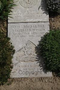 Wimereux Communal Cemetery - Wesson, Archibald