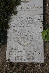 Wimereux Communal Cemetery - West, Arthur George