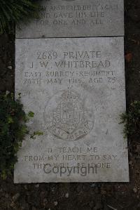 Wimereux Communal Cemetery - Whitbread, John Willett