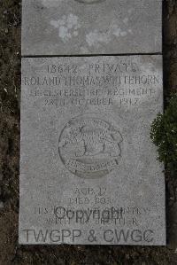Wimereux Communal Cemetery - Whitehorn, Roland Thomas