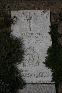 Wimereux Communal Cemetery - Whittington, Ernest Dudley