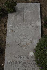 Wimereux Communal Cemetery - Widdowson, William