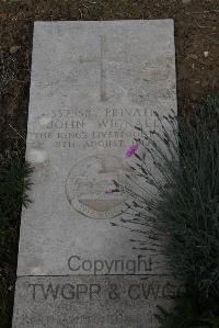 Wimereux Communal Cemetery - Wignall, John
