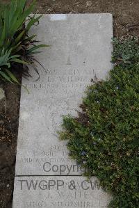 Wimereux Communal Cemetery - Wildman, John Edward