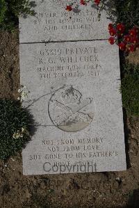 Wimereux Communal Cemetery - Willcock, Richard Gordon