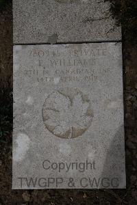Wimereux Communal Cemetery - Williams, E