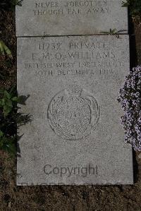 Wimereux Communal Cemetery - Williams, Ernest Martin Ocoral