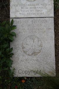 Wimereux Communal Cemetery - Wilson, George