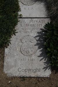 Wimereux Communal Cemetery - Wright, Ernest Alfred