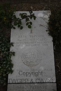 Wimereux Communal Cemetery - Wright, George Henry