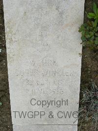 Wimereux Communal Cemetery - Winkler, Josef