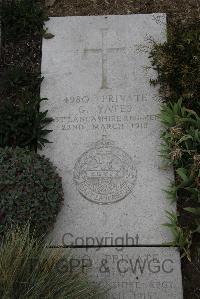 Wimereux Communal Cemetery - Yates, G