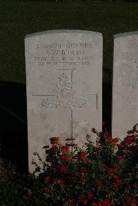 Terlincthun British Cemetery Wimille - Bowen, A W