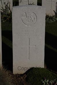 Terlincthun British Cemetery Wimille - Brown, Armand