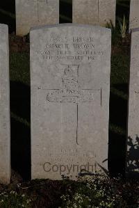 Terlincthun British Cemetery Wimille - Brown, Charlie