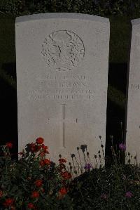 Terlincthun British Cemetery Wimille - Brown, Joseph Campbell