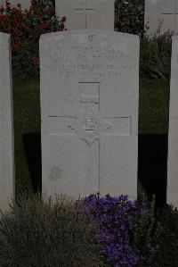 Terlincthun British Cemetery Wimille - Brown, Victor