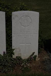 Terlincthun British Cemetery Wimille - Budd, Harold