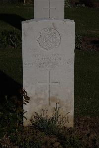 Terlincthun British Cemetery Wimille - Burden, A