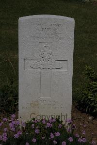 Terlincthun British Cemetery Wimille - Burns, Alexander