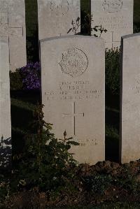 Terlincthun British Cemetery Wimille - Burrill, Robert