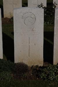 Terlincthun British Cemetery Wimille - Connell, F