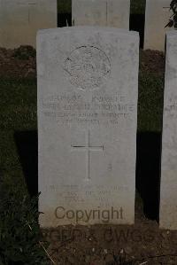 Terlincthun British Cemetery Wimille - Corrance, John Lynch