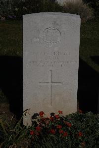 Terlincthun British Cemetery Wimille - Cox, J