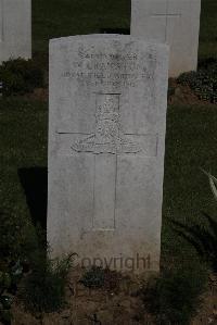Terlincthun British Cemetery Wimille - Cranston, W