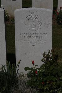 Terlincthun British Cemetery Wimille - Cropper, J