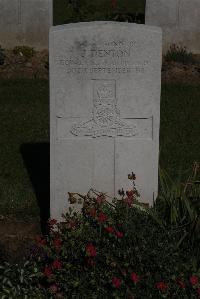 Terlincthun British Cemetery Wimille - Denton, J
