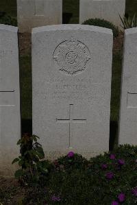 Terlincthun British Cemetery Wimille - Eccles, G