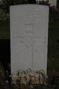 Terlincthun British Cemetery Wimille - Eden, William Charles