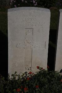 Terlincthun British Cemetery Wimille - Evans, J