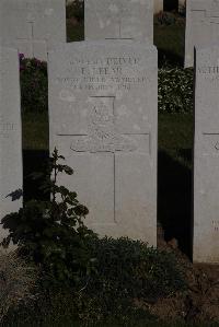 Terlincthun British Cemetery Wimille - Fear, E J
