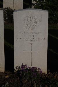 Terlincthun British Cemetery Wimille - Firth, E