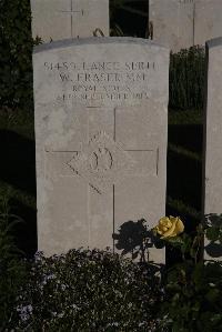Terlincthun British Cemetery Wimille - Fraser, W