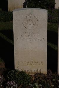 Terlincthun British Cemetery Wimille - Hambleton, A
