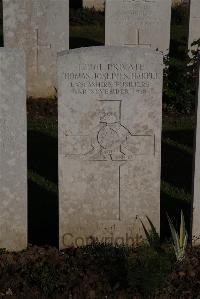 Terlincthun British Cemetery Wimille - Harper, T J S
