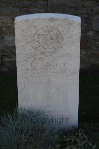 Terlincthun British Cemetery Wimille - Haworth, John James