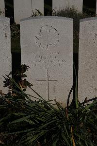 Terlincthun British Cemetery Wimille - Horwell, J