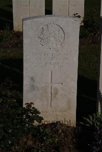 Terlincthun British Cemetery Wimille - Jackson, Albert Edward