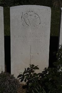 Terlincthun British Cemetery Wimille - Johnston, Rowland Ivan